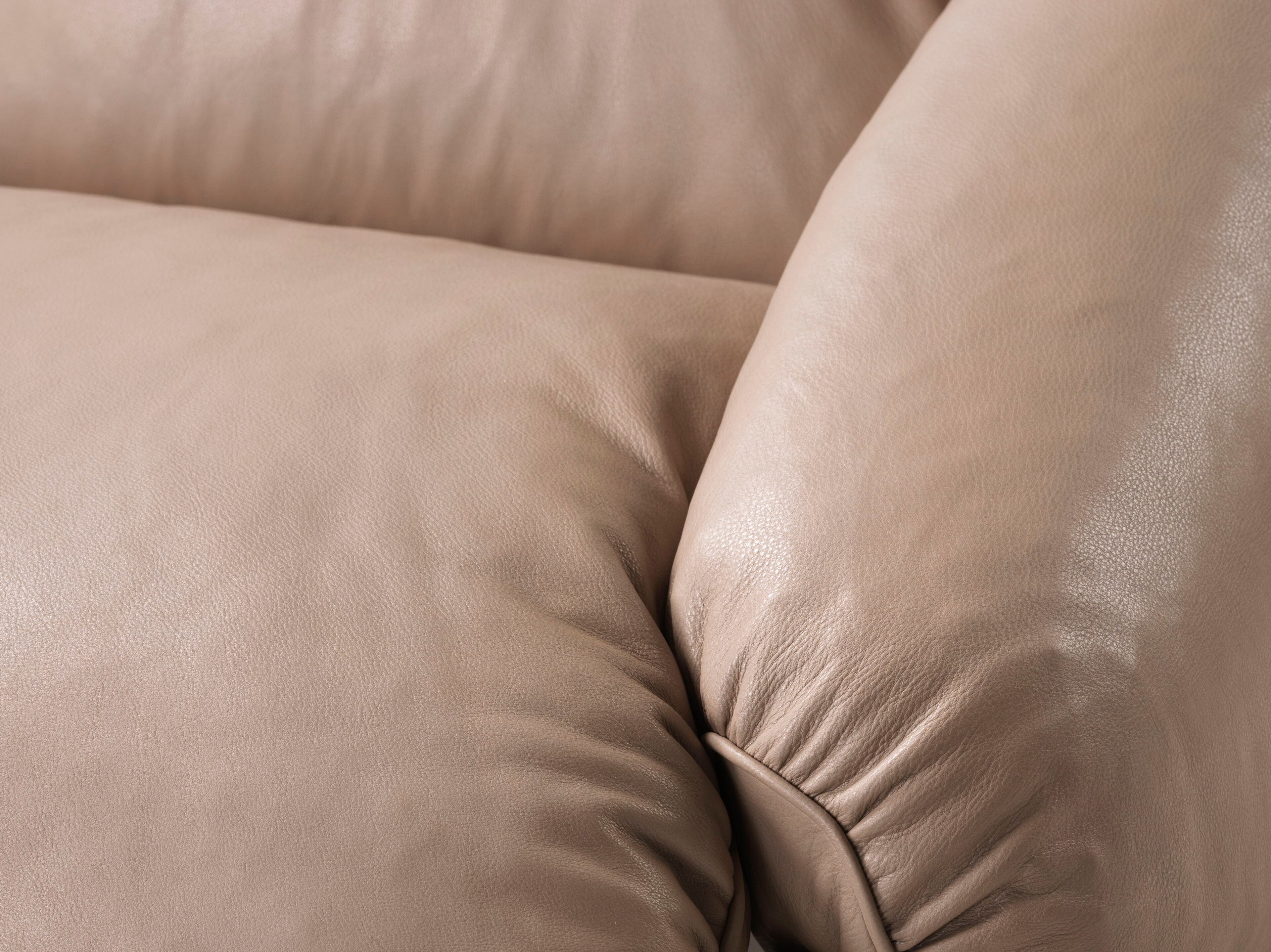 Кожаное кресло с подлокотниками GHIDINI1961 Flo ARCH-00086204 - Вид №5