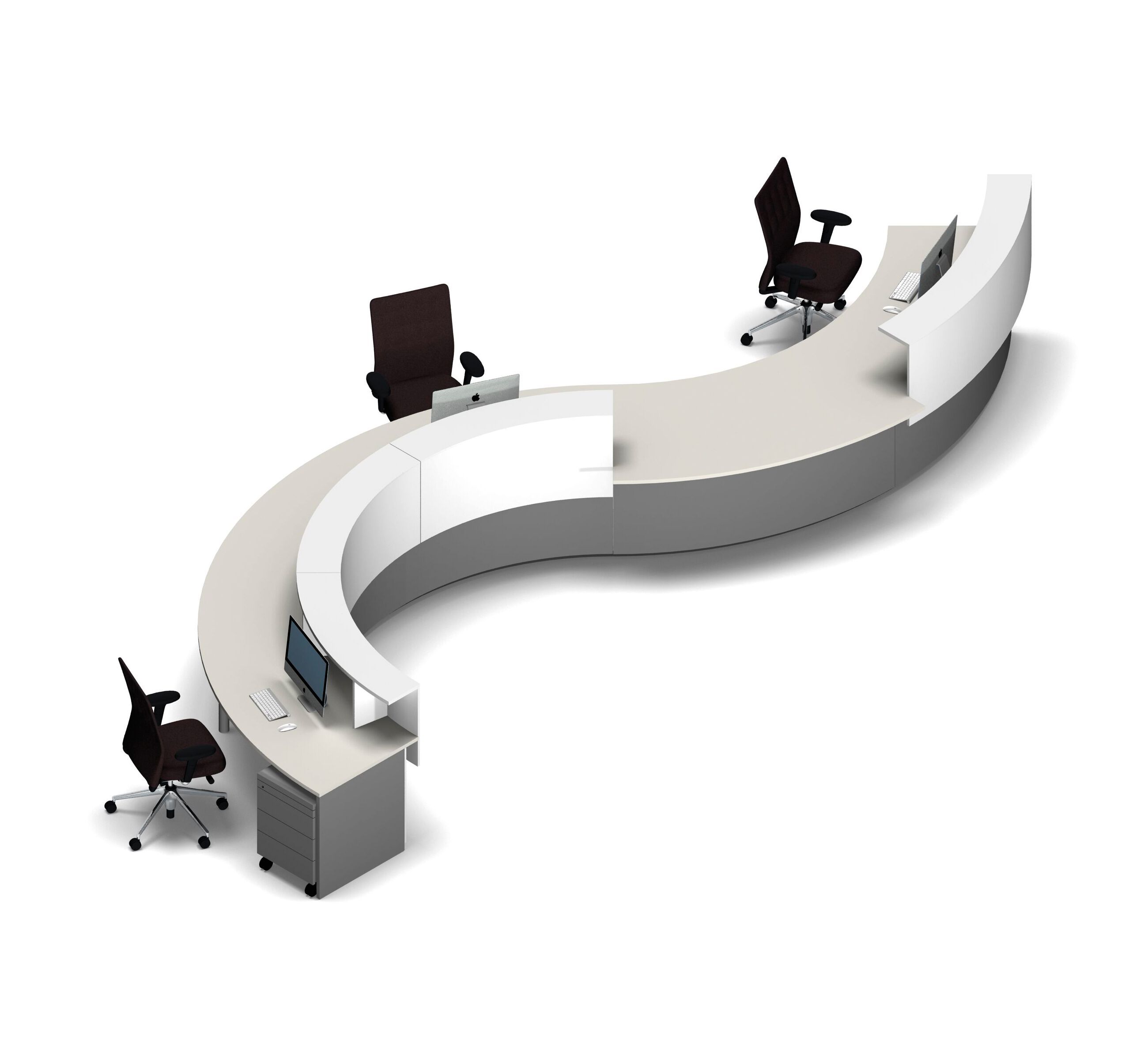 Модульная стойка регистрации werner works cockpit 2.0 ARCH-00056077 - Вид №22