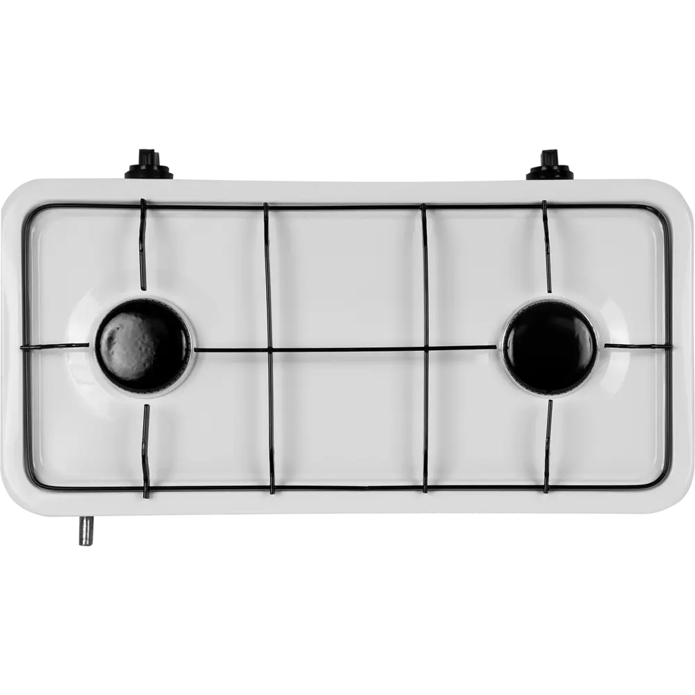 Плитка газовая ORE LGM30, 47.5 см, 2 конфорки, цвет белый STLM-2208345