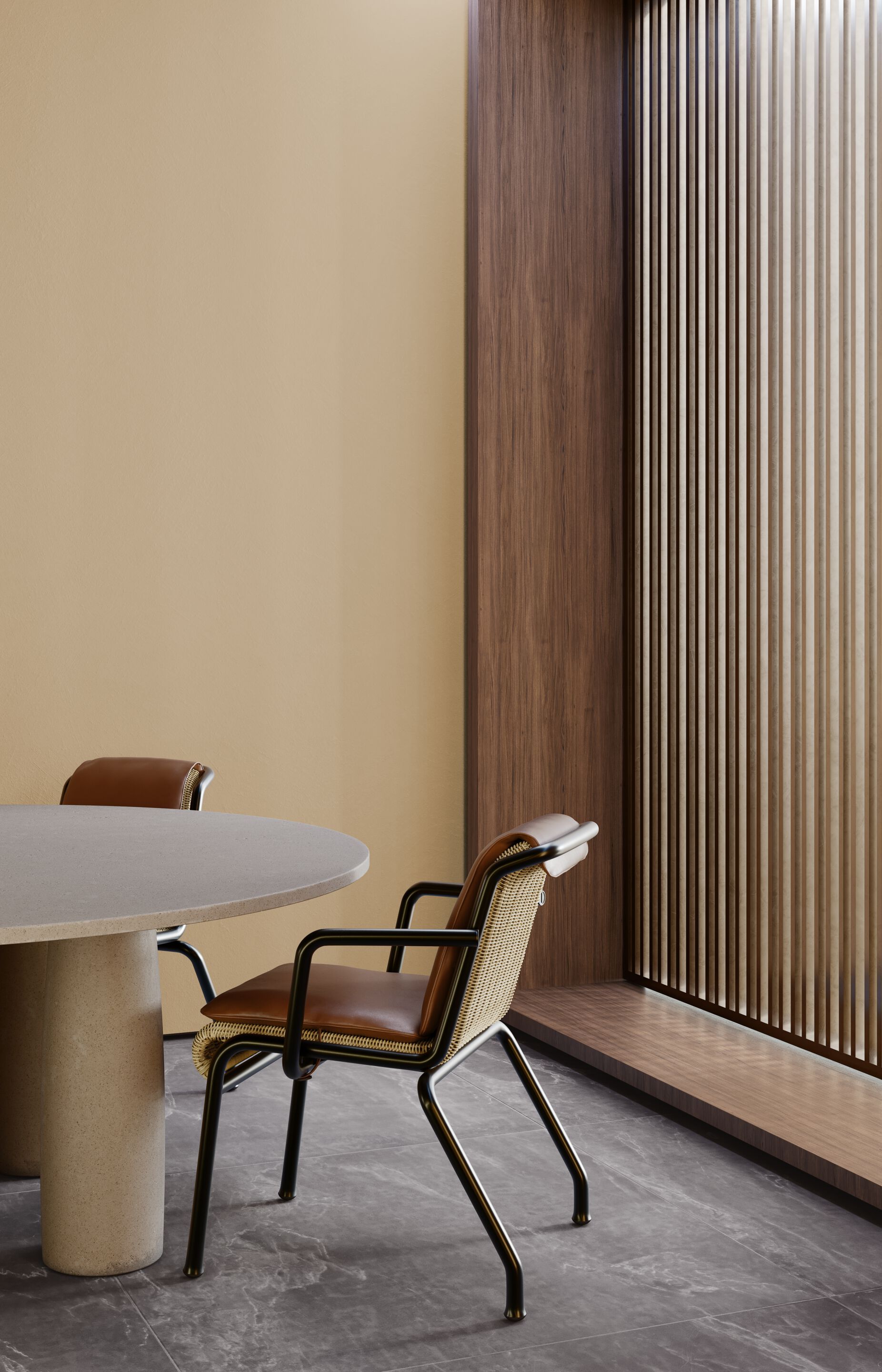 Стул из ротанга и алюминия с подлокотниками Kettal Eolias ARCH-00151871 - Вид №4