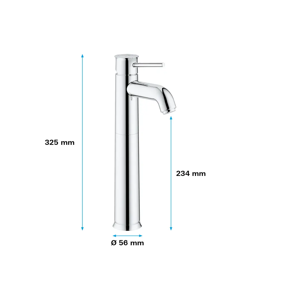 Смеситель для раковины Grohe Start Classic однорычажный, цвет хром STLM-2151299 - Вид №4