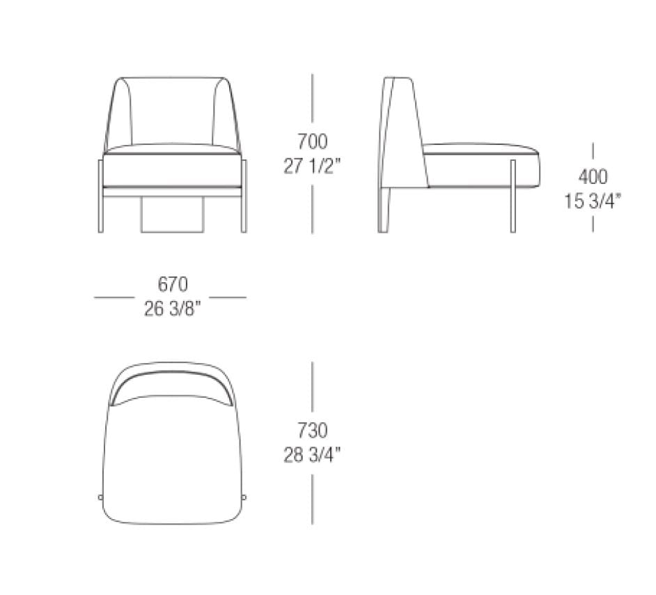 Кожаное кресло MisuraEmme VIRGIN ARCH-00028913 - Вид №7