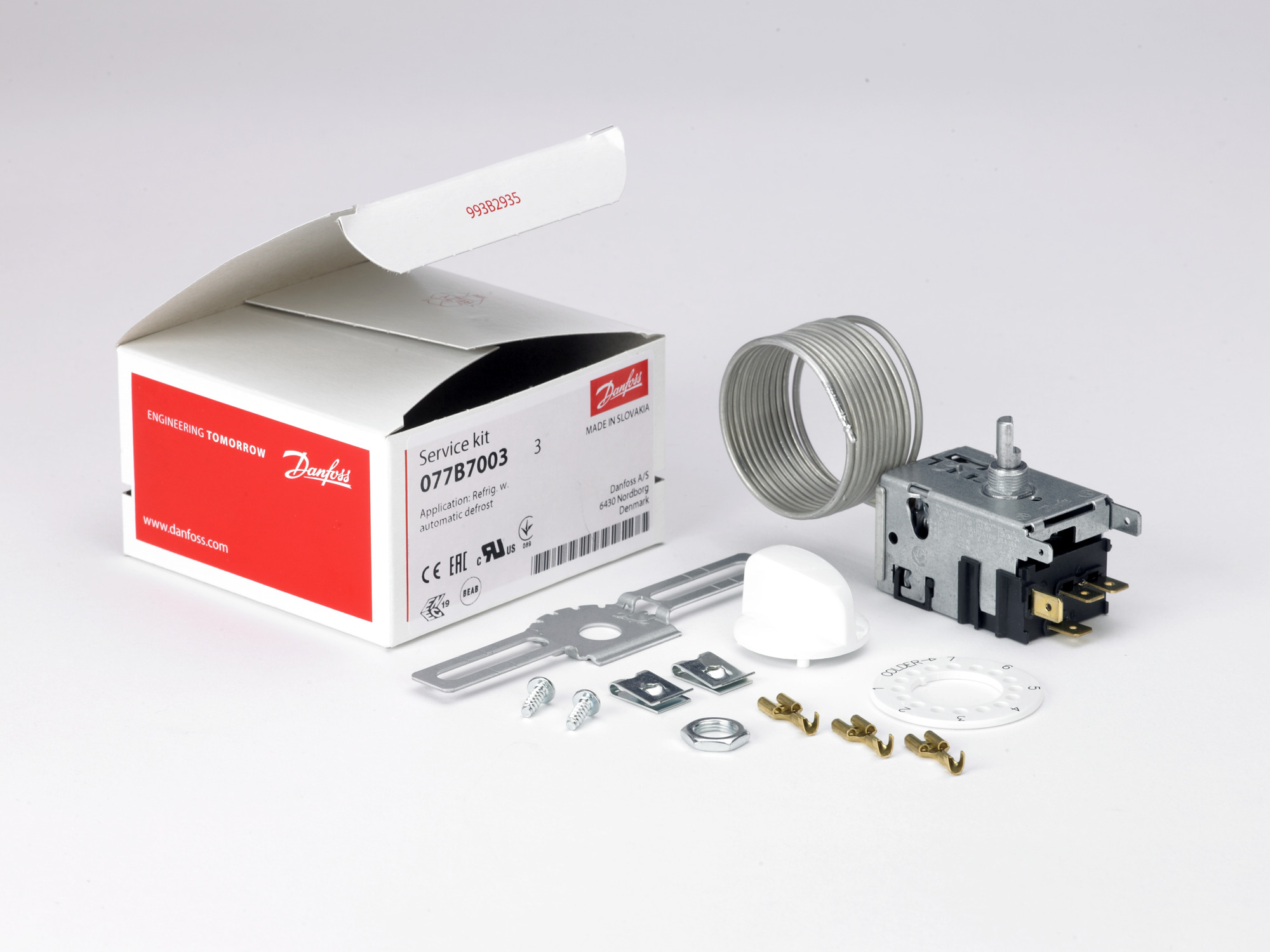 Danfoss Сервисные термостаты бытового и торгового применения Термостат электромеханический 077B7002  - Вид №15