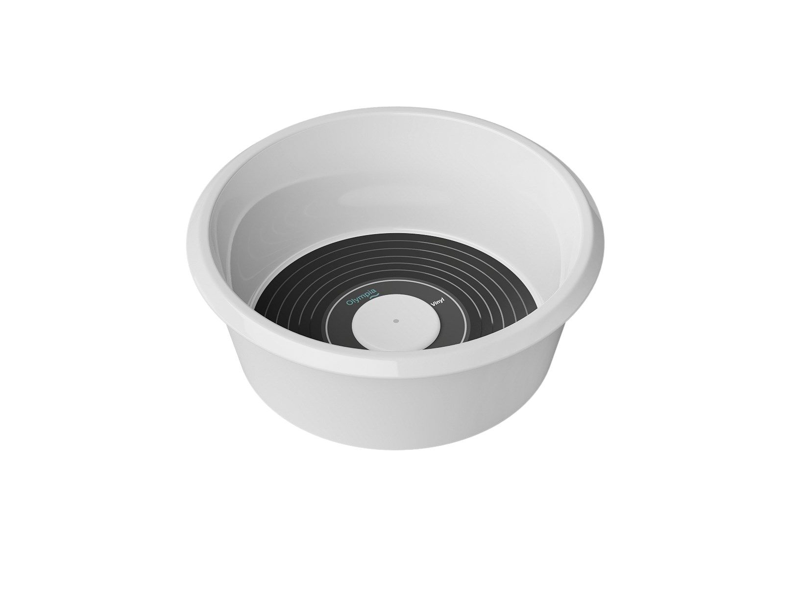 Одноместный железный умывальник с держателем для полотенец Olympia Ceramica Vinyl ARCH-00095177 - Вид №6