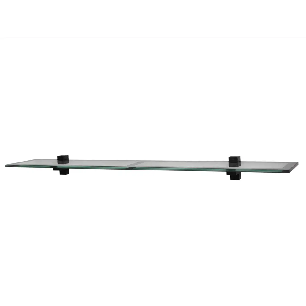 Полка для ванной Турин 80F стеклянная 12.5x80 см 86142943 STLM-2039261 Santreyd