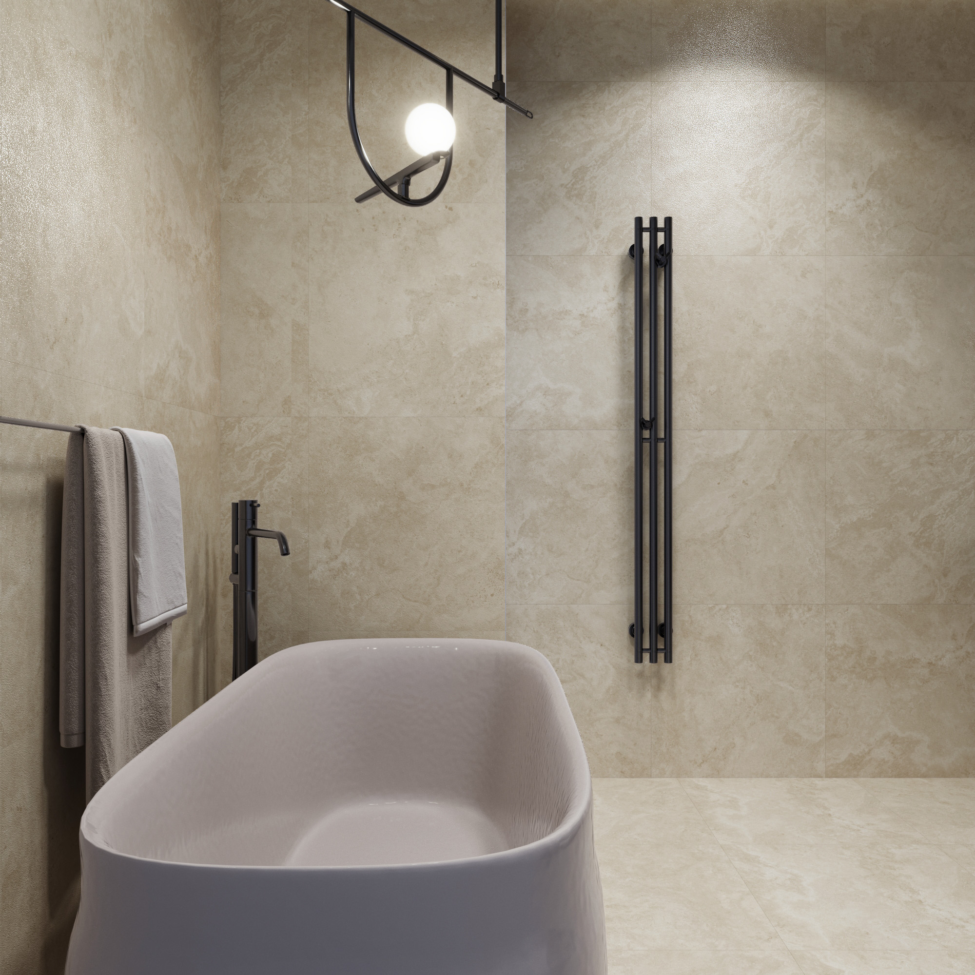 Керамогранит ARAWAK BEIGE 60х60 Arcadia Ceramica RT6010-B 