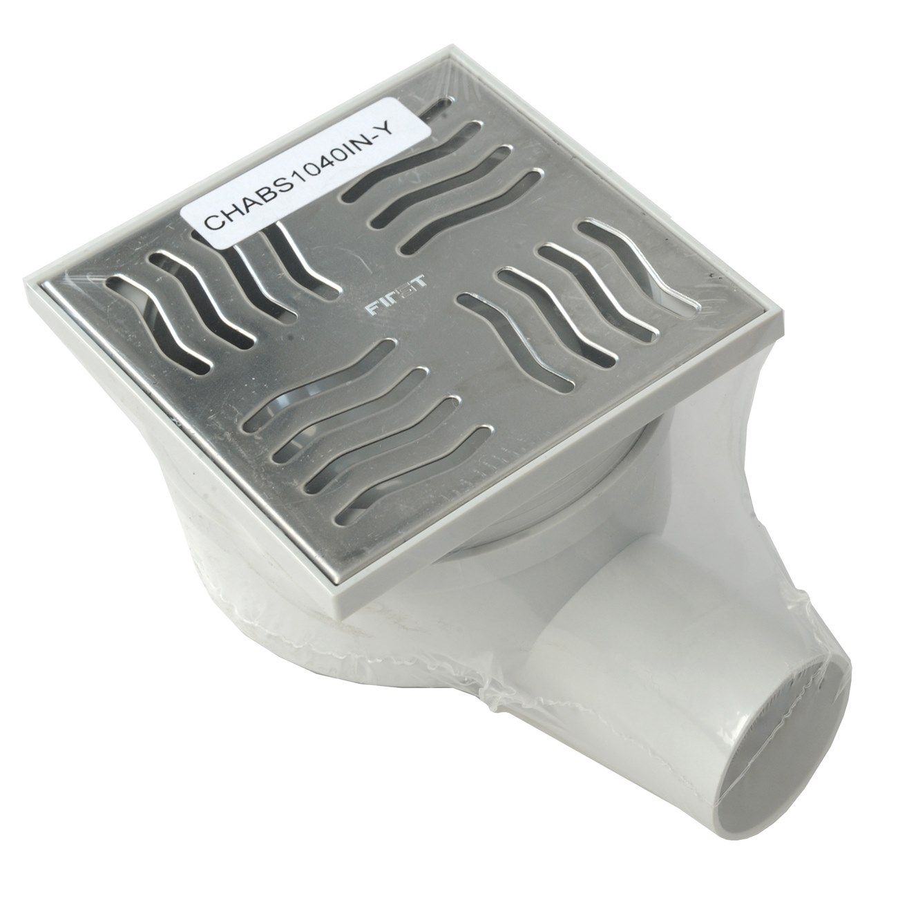 Крышка люка из АБС-пластика с решеткой из нержавеющей стали и поворотным горизонтальным выхлопом First Corporation First Plast ARCH-00054706 - Вид №1