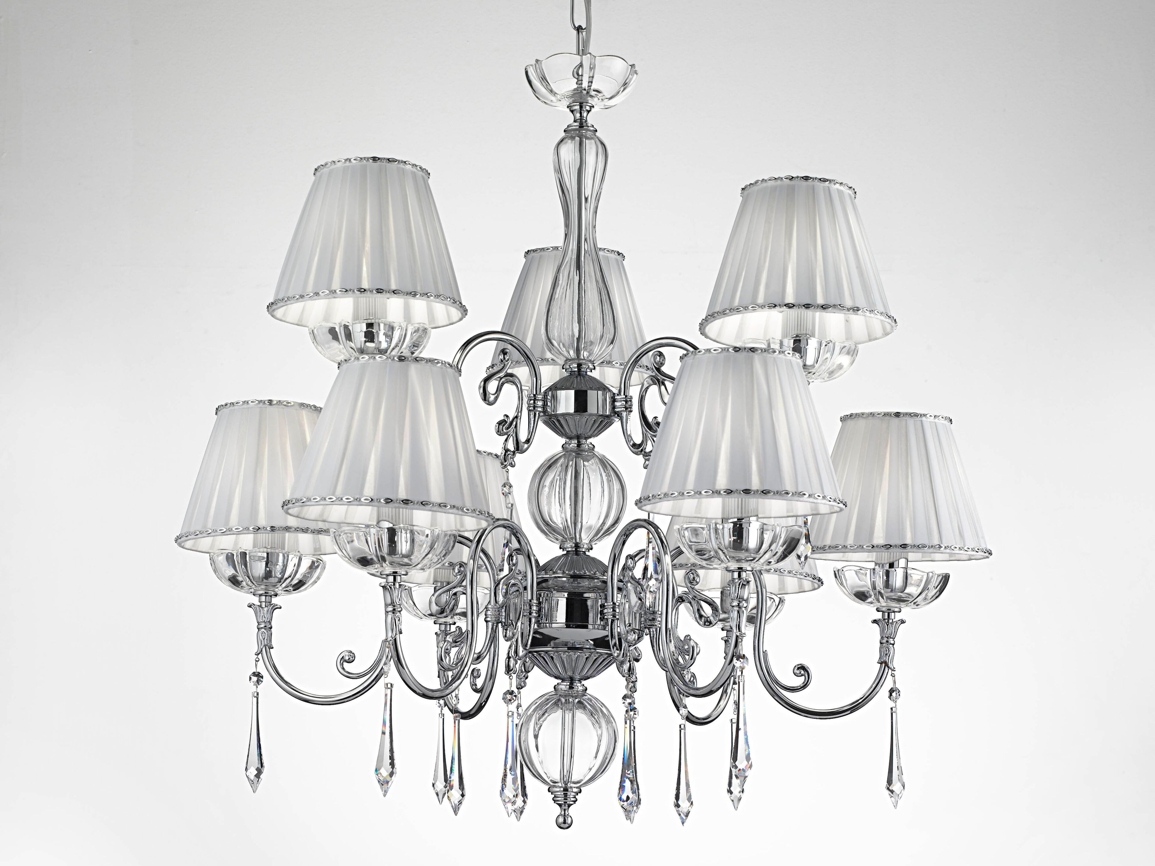 Латунный подвесной светильник Cremasco Illuminazione 7365/6+3 L ARCH-00000424