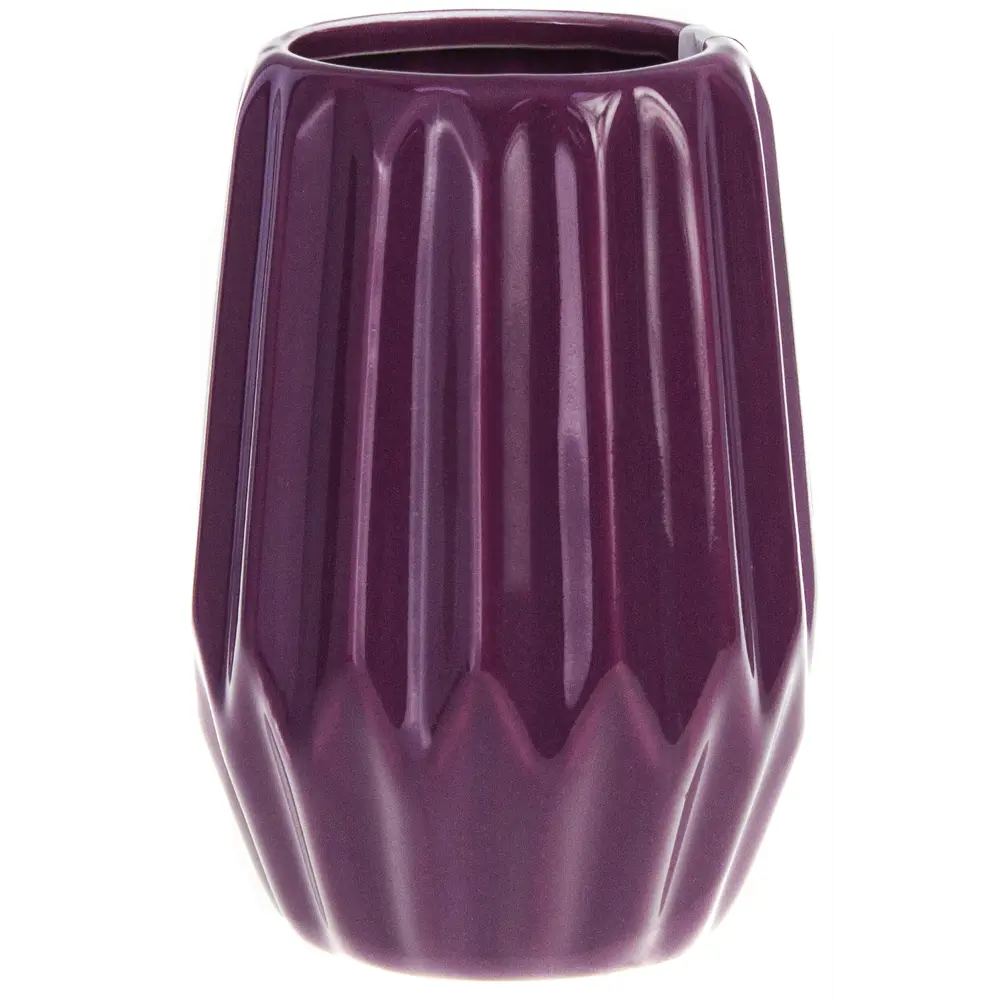 Стакан для зубныx щеток Purple керамика фуксия PROFFI HOME STLM-2117557