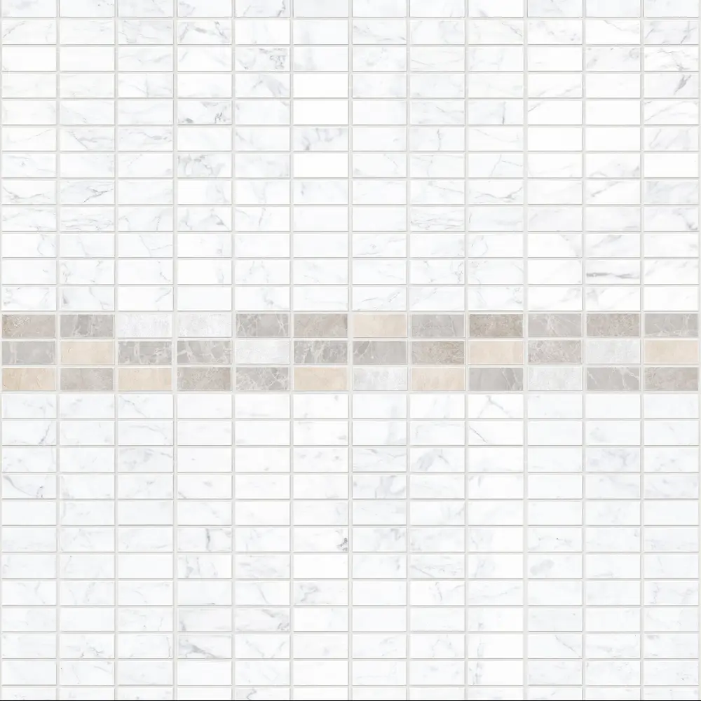 Комплект панелей ПВХ Каррара 8 мм 2700х250 мм 2.7 м² 4 шт 81944696 STLM-2078302 Santreyd 