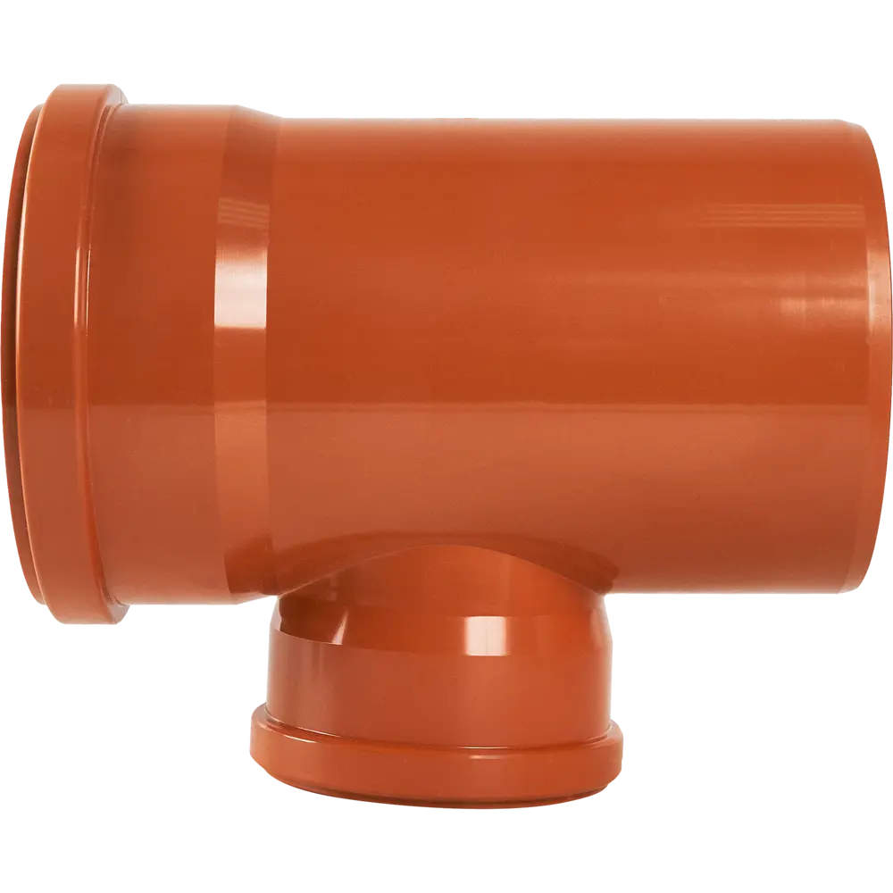 Тройник Хемкор d160x110 мм 87° пластиковый для наружной канализации STLM-2054398 - Вид №2