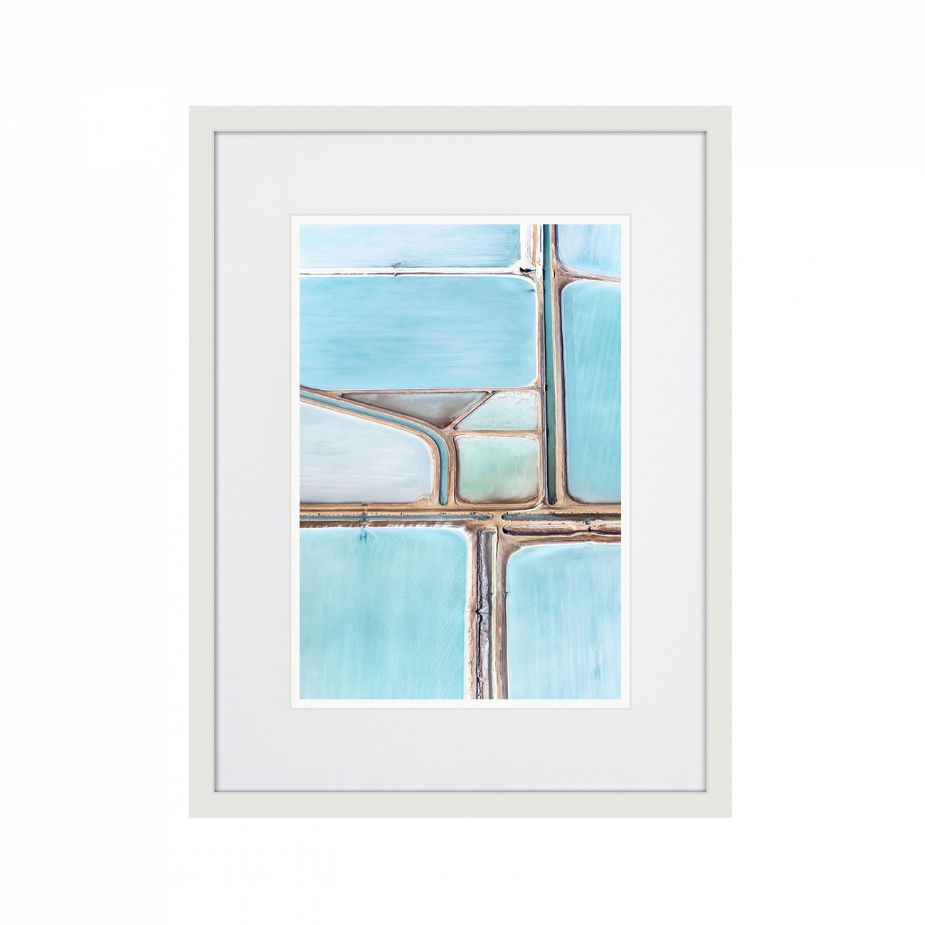 Картина 42х32 см Blue Fields No.2 КАРТИНЫ В КВАРТИРУ  00-3894698 Голубой  - Вид №1