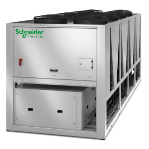 BREF Холодильная машина воздушного охлаждения с функцией фрикулинга, винтовые компрессоры, холодопроизводительность от 300 кВт Schneider Electric