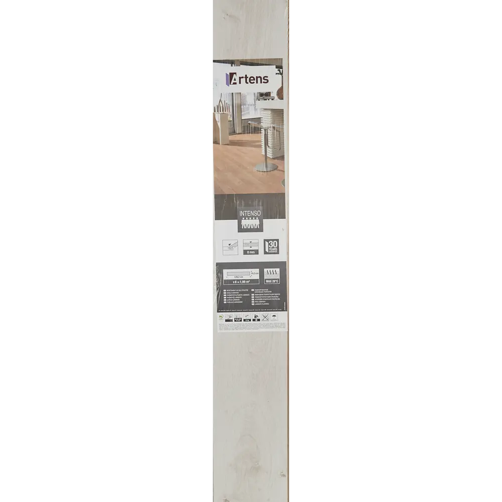 Ламинат Artens Нисбет 33 класс толщина 8 мм с фаской 1.99 м² STLM-2175310 - Вид №9