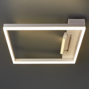 Люстра потолочная светодиодная Frame FR6084CL-L82W цвет белый 89335079 STLM-2098837