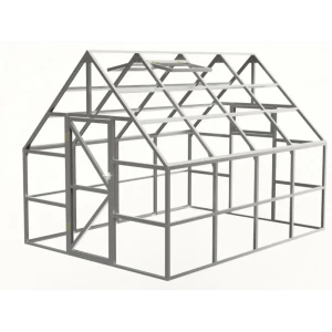 Теплица английская Upforming Челси 3x4x3м комплектация Classic оцинкованное покрытие