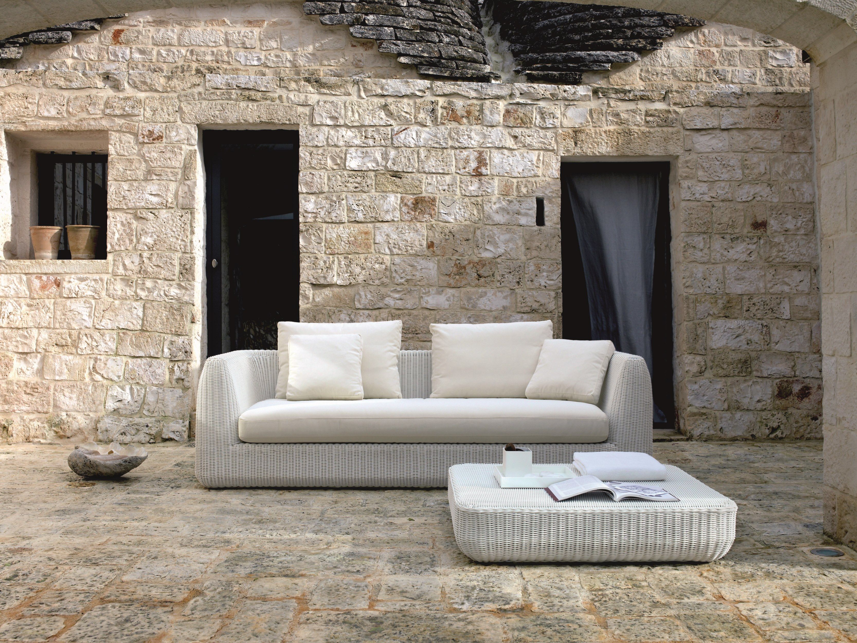 Waprolace® 3-местный садовый диван Unopiù ARCH-00140172 - Вид №7