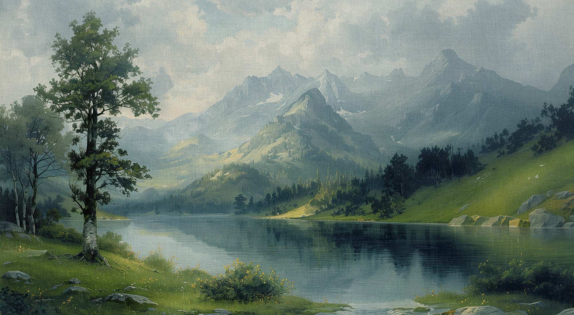 Панорамные обои с пейзажами Tecnografica New Romantic ARCH-00086415 - Вид №1