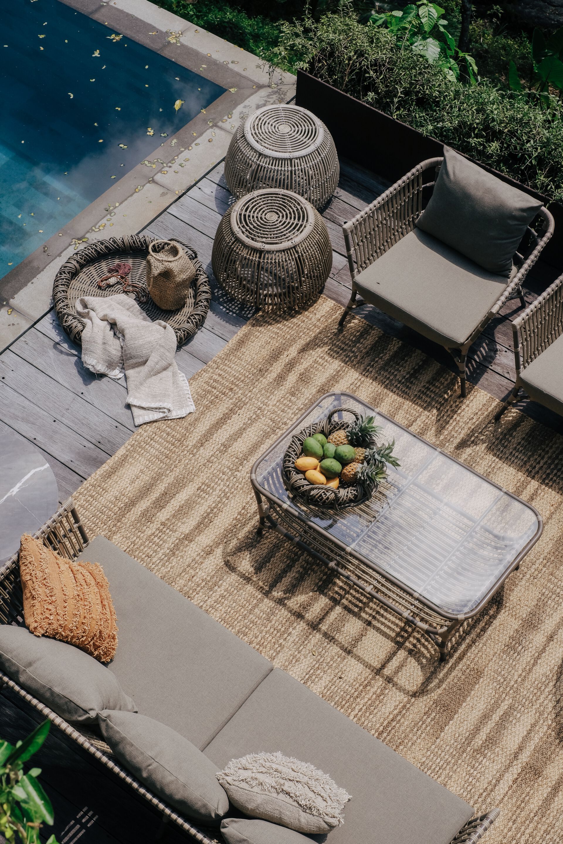 Синтетическое волокно садовое кресло с подлокотниками cbdesign ARCH-00083175 - Вид №1