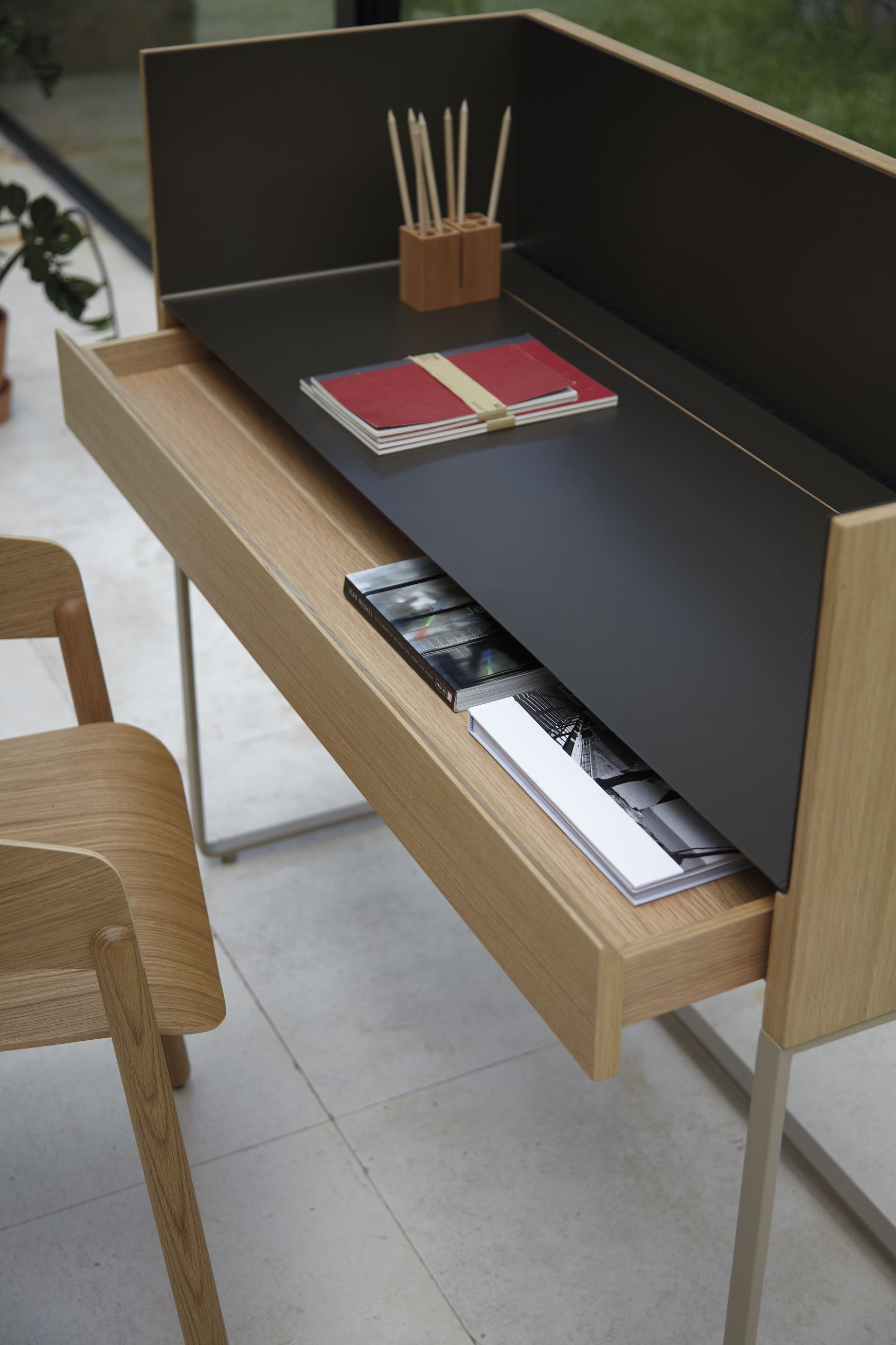 Деревянный письменный стол с ящиками Punt Стокгольм ARCH-00021526 - Вид №5