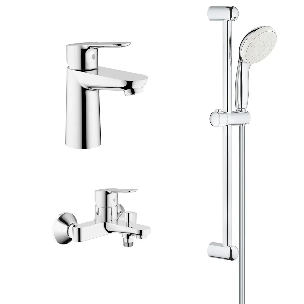 Набор смесителей для ванной комнаты и душевой комплект Grohe StartEdge 1 режим Без серии STLM-2017105