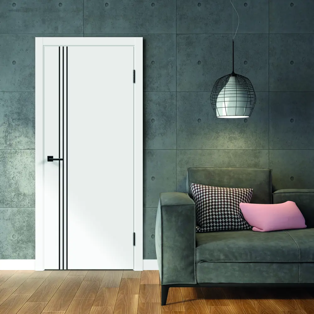 VELLDORIS Межкомнатная дверь Бланка М3 - белая эмаль 60×200 см 88483649 STLM-0893214 - Вид №5