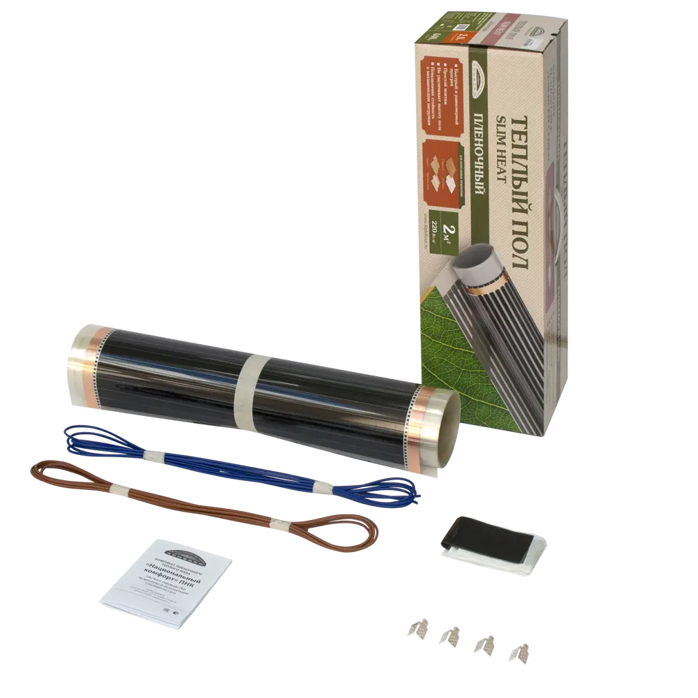 Инфракрасная пленка для теплого пола Теплолюкс Национальный комфорт 2 м², 440 Вт STLM-2183427 - Вид №2