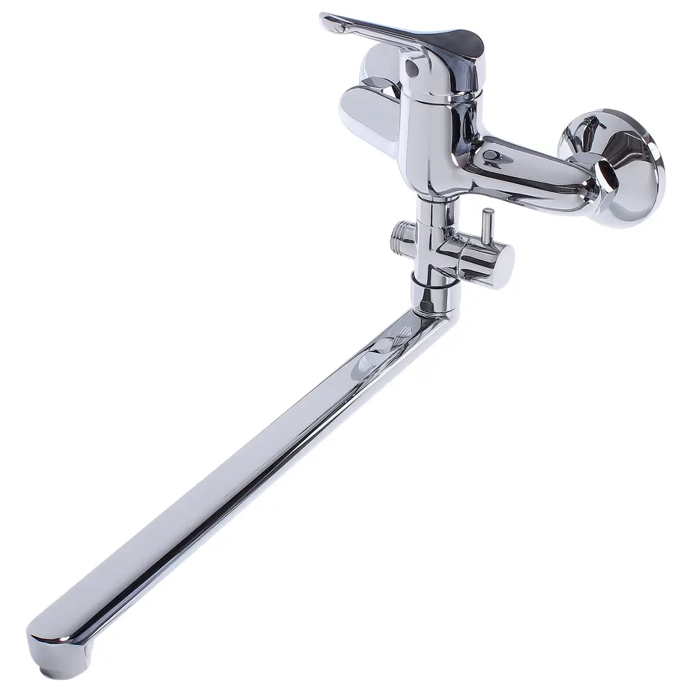 Смеситель для ванны «Bios» универсальный, однорычажный, цвет хром Paini STLM-2064540