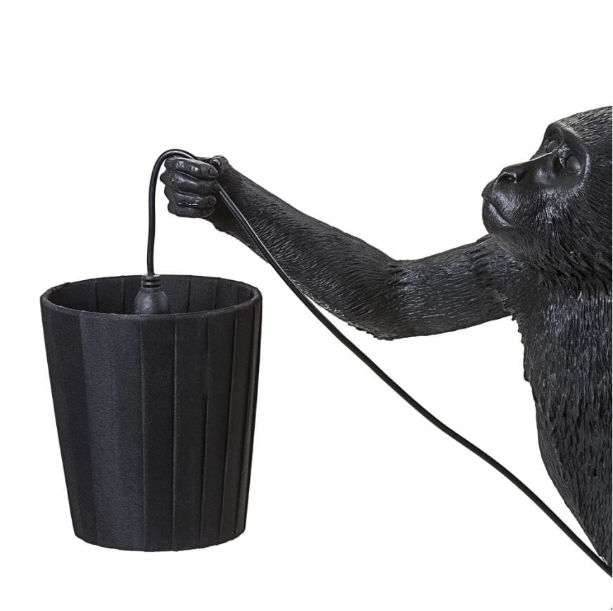 Полиэстер абажур Seletti The Monkey Lamp Black ARCH-00024461 - Вид №3