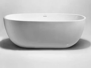Blu Bathworks® Отдельностоящая овальная акриловая ванна Siena Bt8006b17