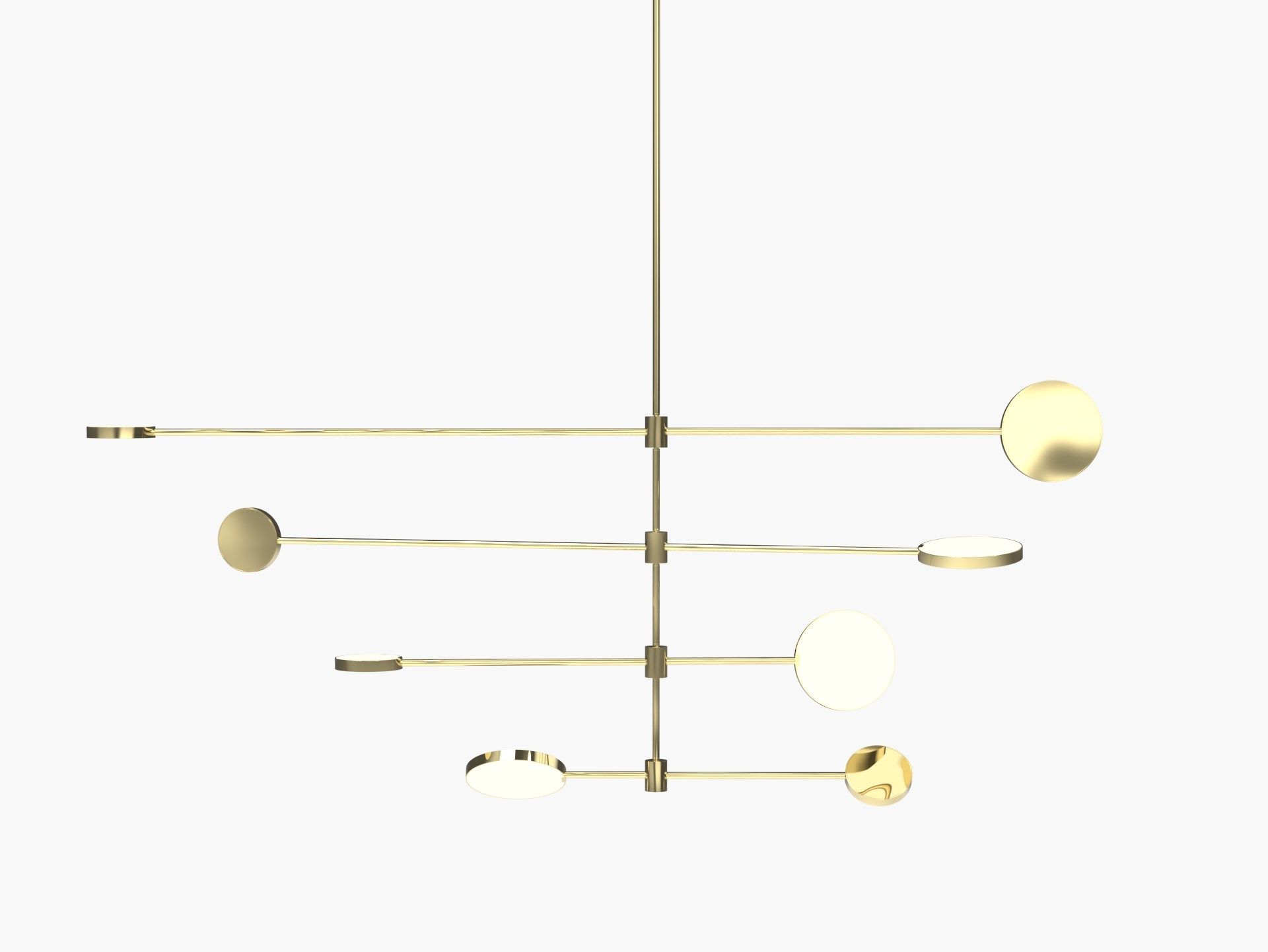 Металлический светодиодный потолочный светильник ручной работы Cameron Design House Motion ARCH-00128715