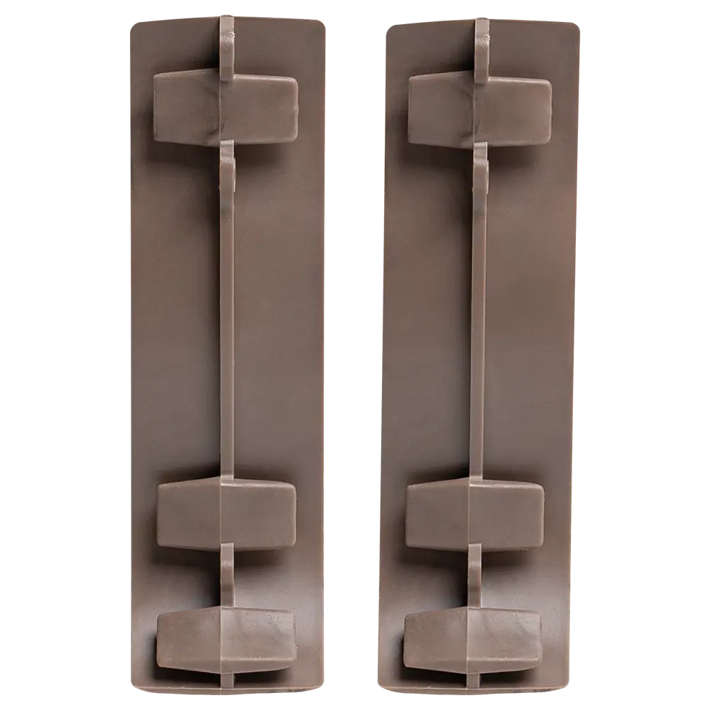 Соединитель для плинтуса Pro Дом 5.5 см ПВХ цвет дуб кремано 2 шт Santreyd STLM-2066090 - Вид №1