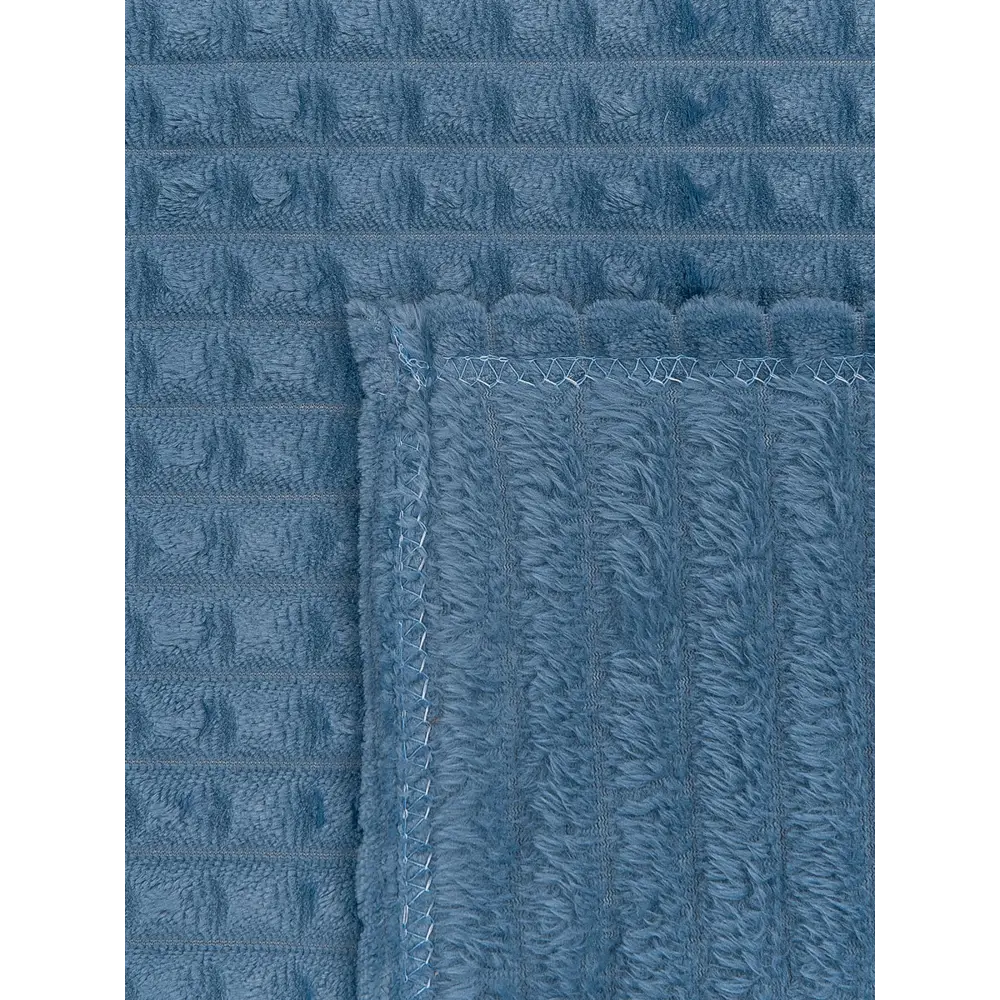 Плед Кубики 200x220 см фланель цвет синий TEXREPUBLIC STLM-2201505 - Вид №1
