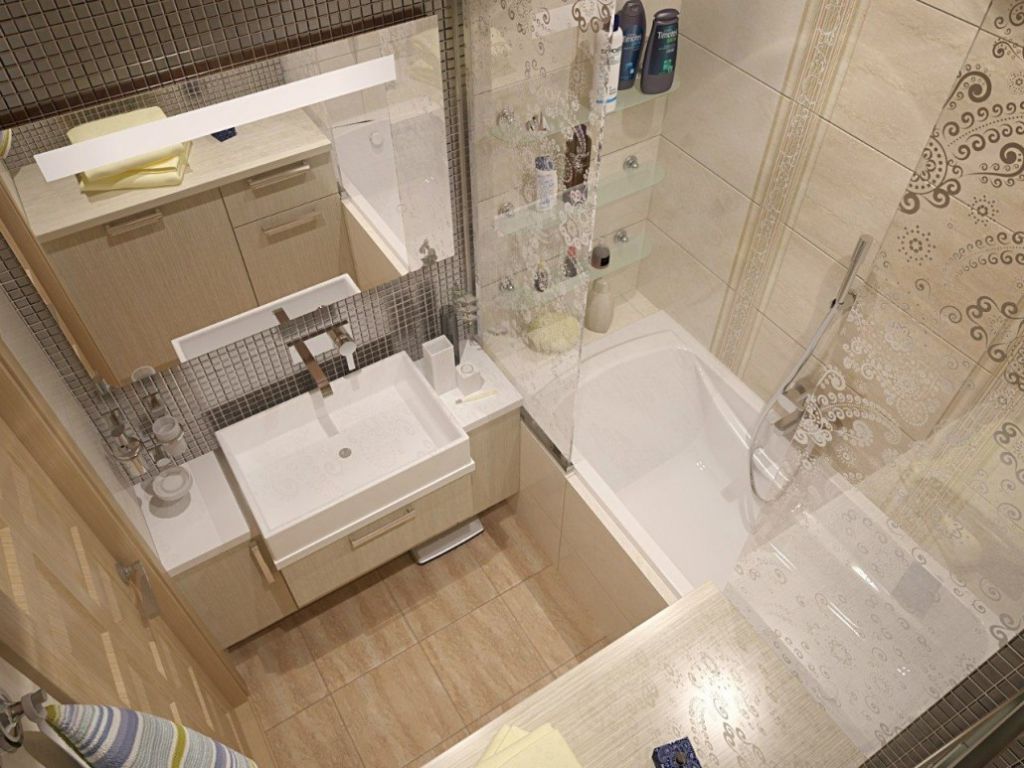 Интерьер ванной комнаты: 23074 фото и идей оформления