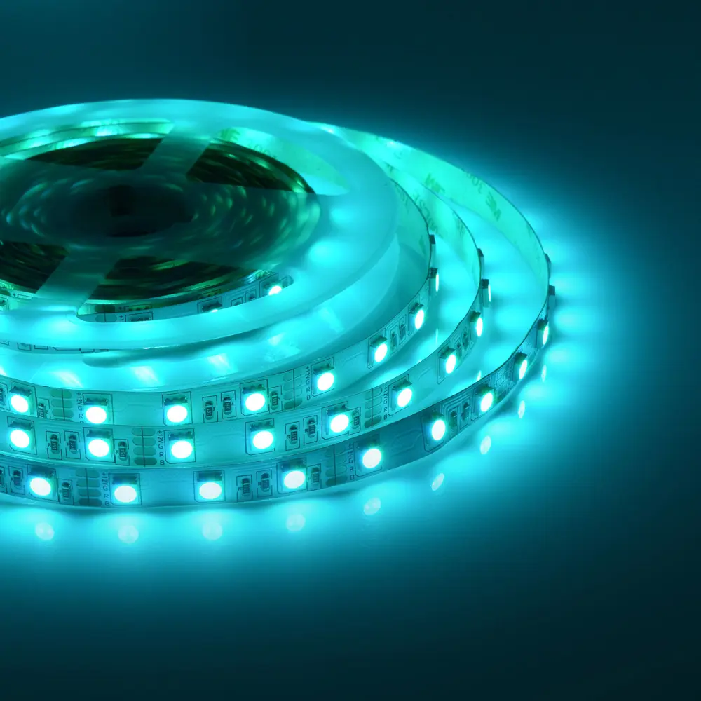 Светодиодная лента SMD 5050 60 диод/14.4 Вт/м 12 В 10 мм IP20 RGB 82602865 STLM-2125986 APEYRON  - Вид №22