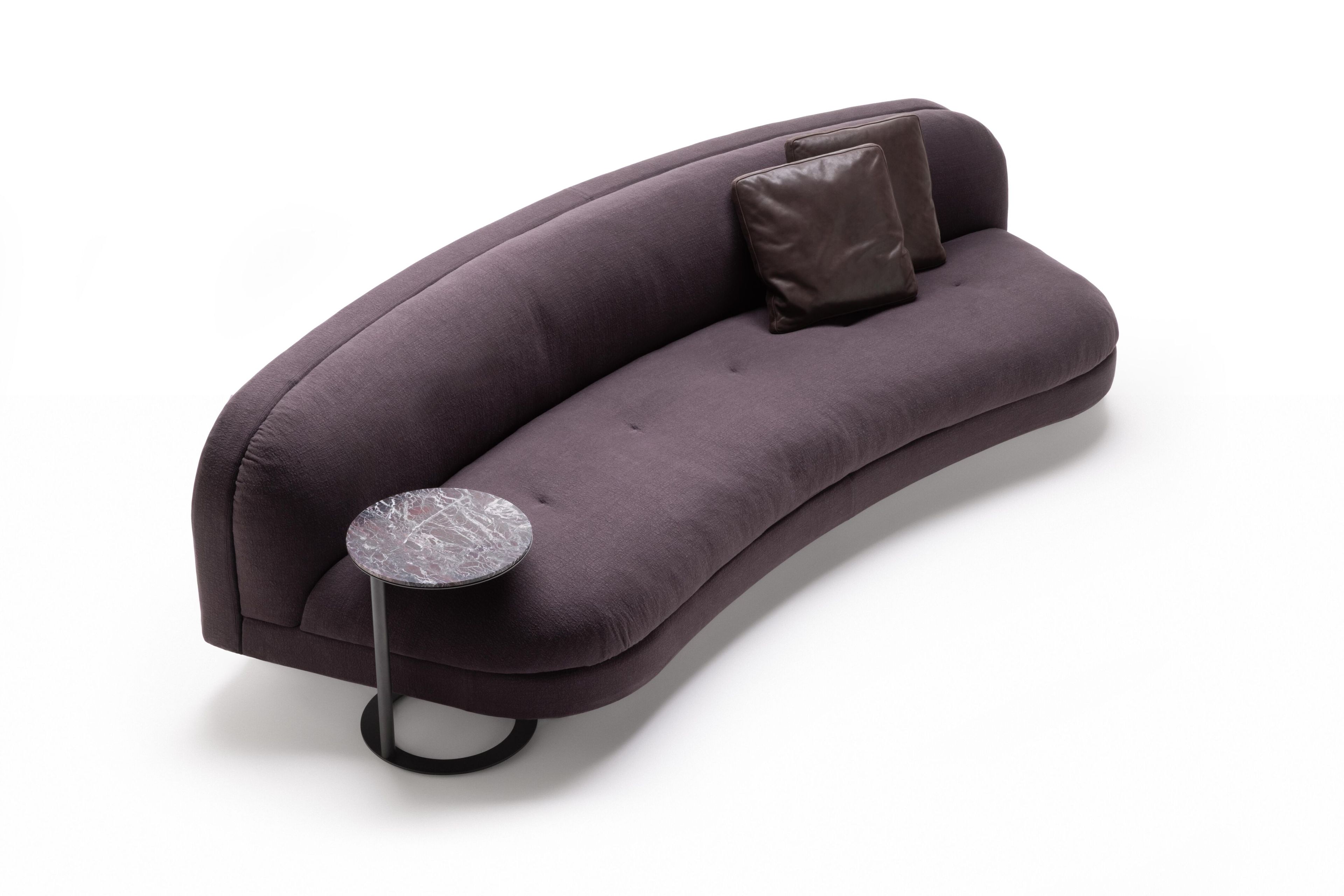 Изогнутый диван из ткани Living Divani Gala ARCH-00135952 - Вид №4