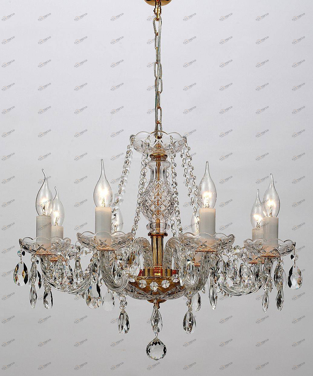 Подвесная люстра Favourite Monreal 1735-8P FAVOURITE ДИЗАЙНЕРСКИЕ, MONREAL 059136 Прозрачный 