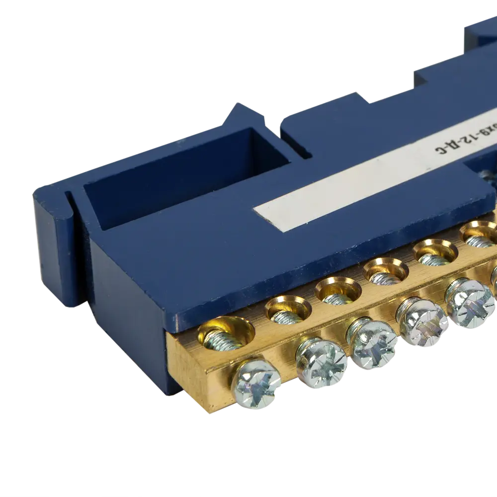 Шина нулевая на Din-изоляции ШНИ, 6x9-12 IEK STLM-2091084 - Вид №1