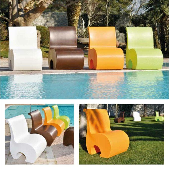 Кресло из полиэтилена Kloris EDDY ARCH-00116890 - Вид №3