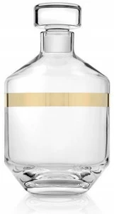IVV Стеклянная бутылка Avenue gold 7951.2