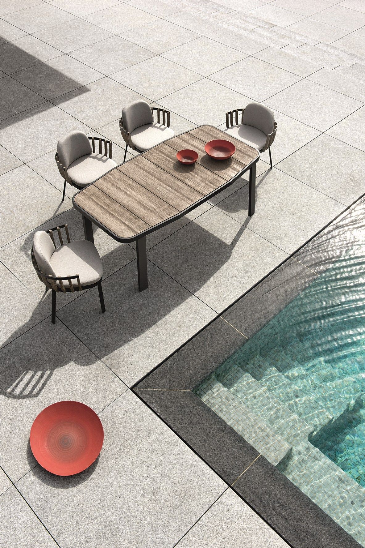 Стул для сада из тикового дерева с подлокотниками Ethimo ARCH-00131586 - Вид №2