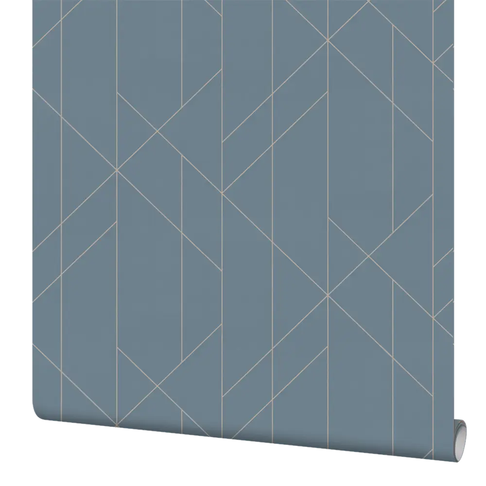 Обои флизелиновые Inspire Pabloline Ink 4 синие 1.06 м Pablo Line STLM-2085570