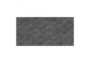 9606 020 003r Bocchi 40x80 dulcinea Керамогранит современный декор матовый антрацит имитация бетона Антрацит