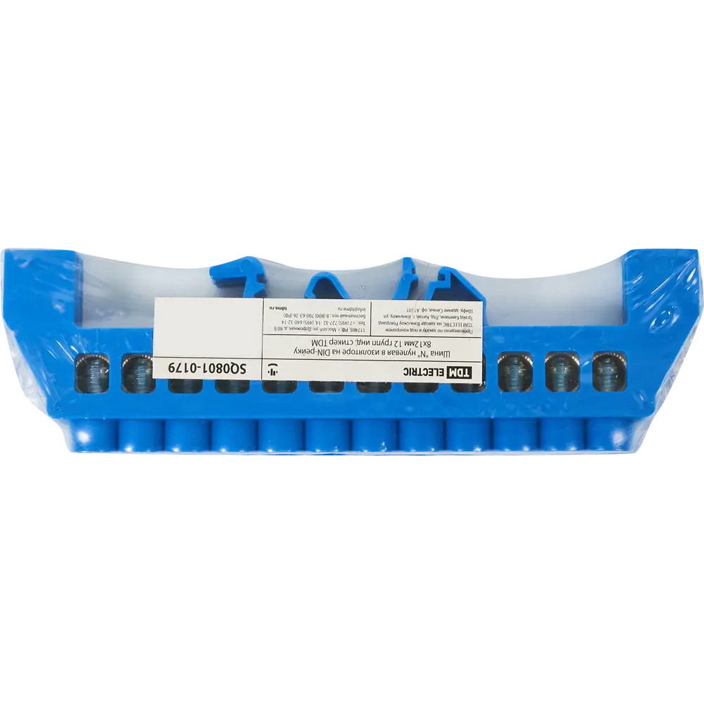 Шина N TDM Electric 8x12 мм 12 групп в изоляторе STLM-2123779 - Вид №1