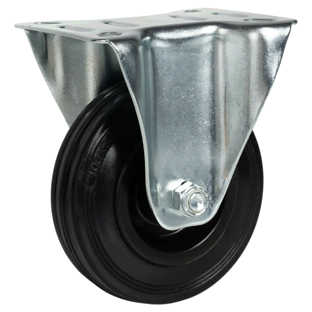 Неповоротный мебельный ролик 100 мм с нагрузкой до 100 кг 89415388 Santreyd STLM-1580525