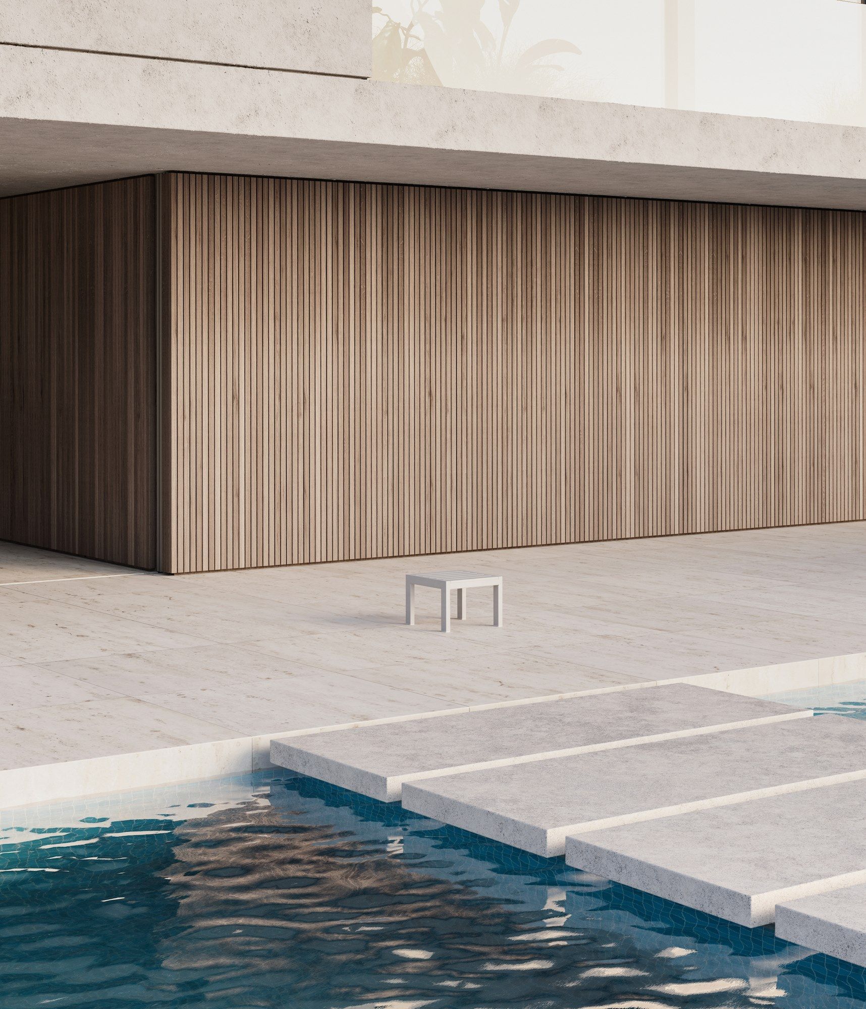 Квадратный алюминиевый журнальный столик с порошковым покрытием Case Eos ARCH-00115433 - Вид №8