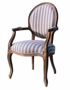 Стул с мягким сиденьем и подлокотниками серый с красным Marcel & Chateau MARIA&STEFANIA MARCEL&CHATEAU 00-3966616 Красный;серый