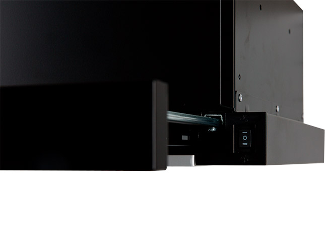 8166196 Вытяжка телескопическая Oasis UV-50B черный STDN-0130026 - Вид №6