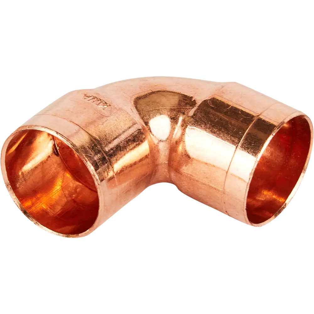 Угол 90° двухраструбный Viega 22 мм пайка, медь STLM-2057376