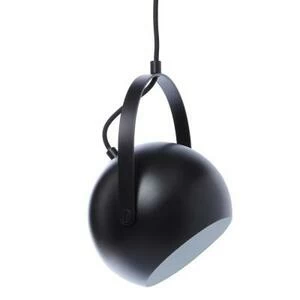 135465001 Лампа потолочная ball с подвесом, 24хD19 см, черная матовая Frandsen